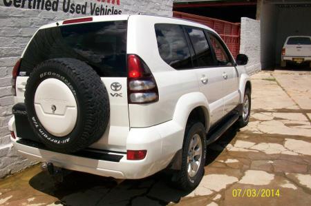 Toyota Prado v6 in Namibia