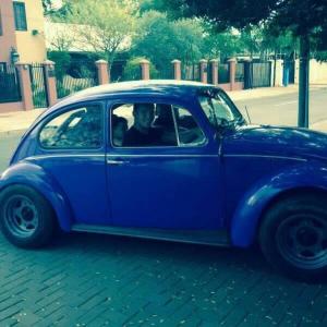 Volkswagen Beetle in Botswana