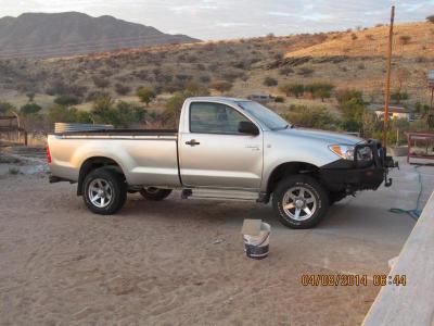 Toyota Hilux D4D in Afghanistan