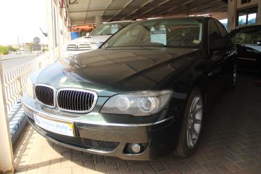 BMW 750i in Botswana