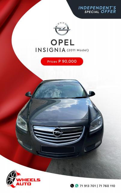  Opel Insignia in Botswana