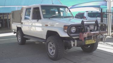 Toyota Land Cruiser in Afghanistan