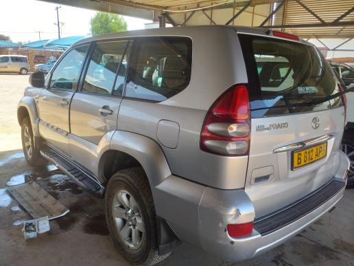 Toyota LandCruiser Prado in Afghanistan