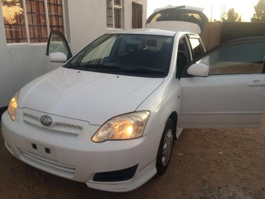 Toyota Runx Teardrop in Afghanistan