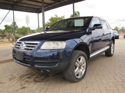 VW Touareg in Botswana