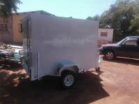 White Refridgerated Trailer in Botswana