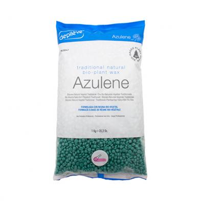 depileve azulene hot wax (beads)