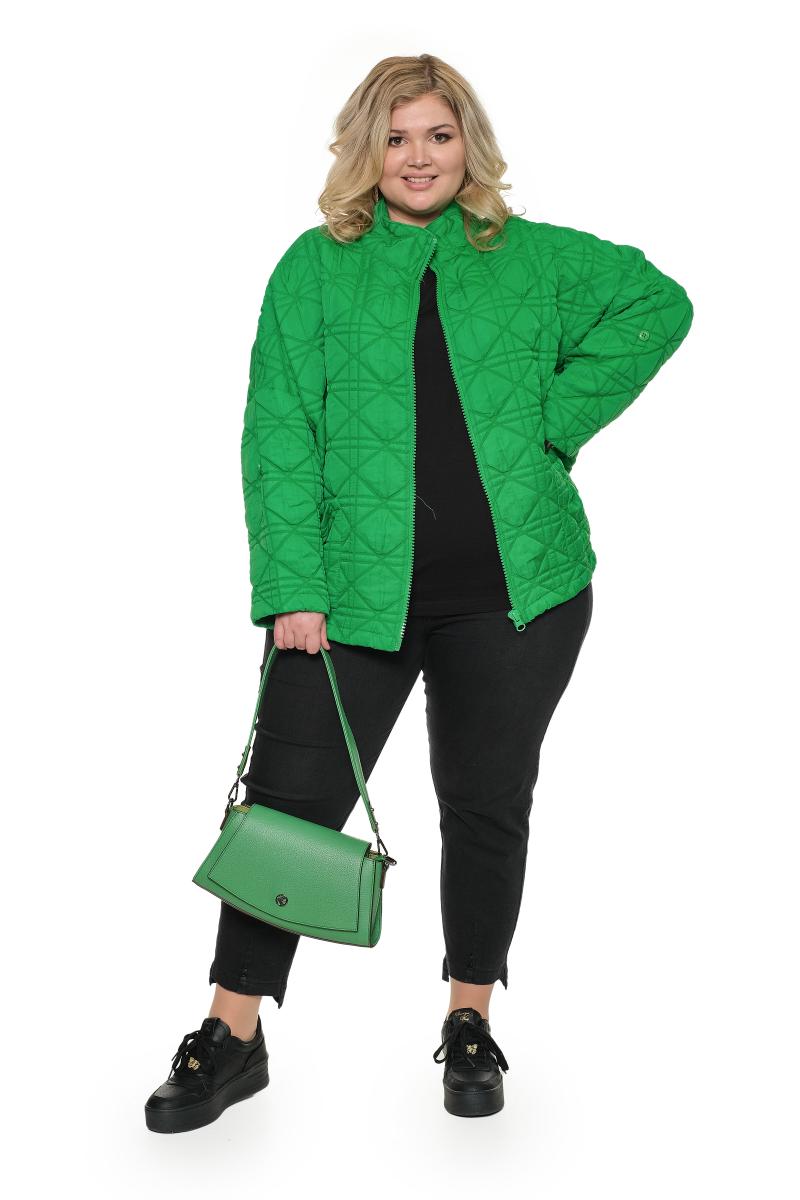 Куртка большого размера - артикул 904566 (Зеленое яблоко)