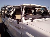 2020 TOYOTA LAND CRUISER 79 4.0 roof damaged for sale in  - 17