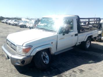 damaged Toyota Land Cruiser damaged Toyota Land Cruiser in Botswana