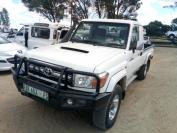 2017 TOYOTA LAND CRUISER 79 4.5D stolen and recovered for sale in Botswana - 2