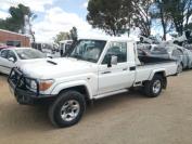 2017 TOYOTA LAND CRUISER 79 4.5D stolen and recovered for sale in Botswana - 3