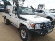 2017 TOYOTA LAND CRUISER 79 4.5D stolen and recovered for sale in Botswana - 9