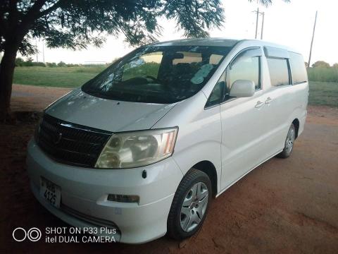 Used Toyota Alphard Used Toyota Alphard in Zambia